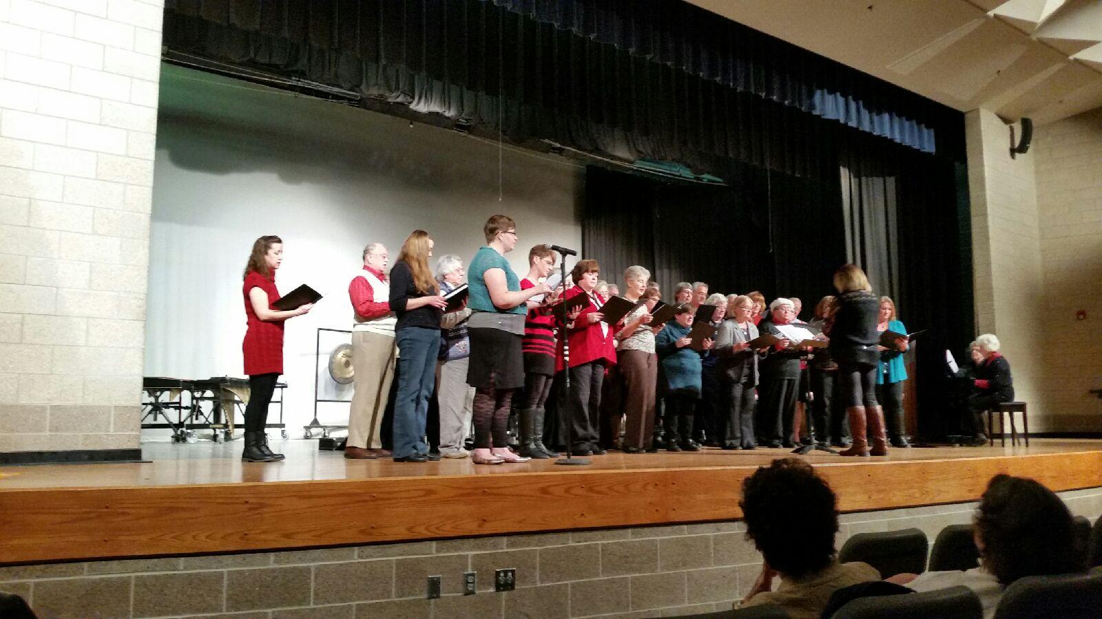 2015 Winterset Community Chorus
