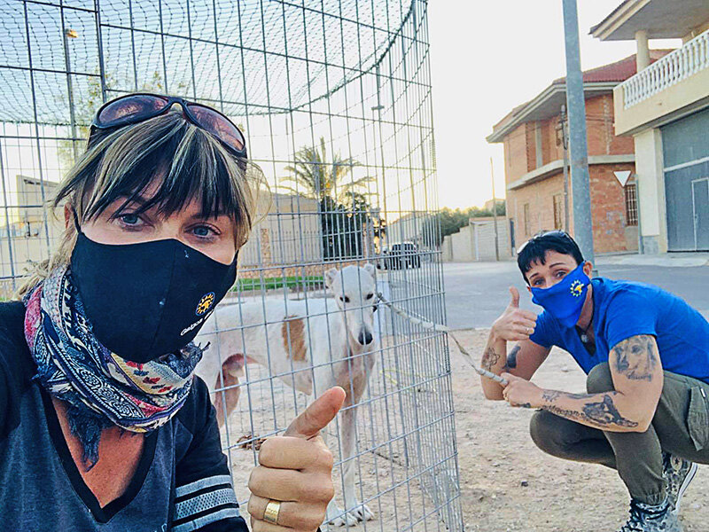 Tina and Natalie trapped Ghost.