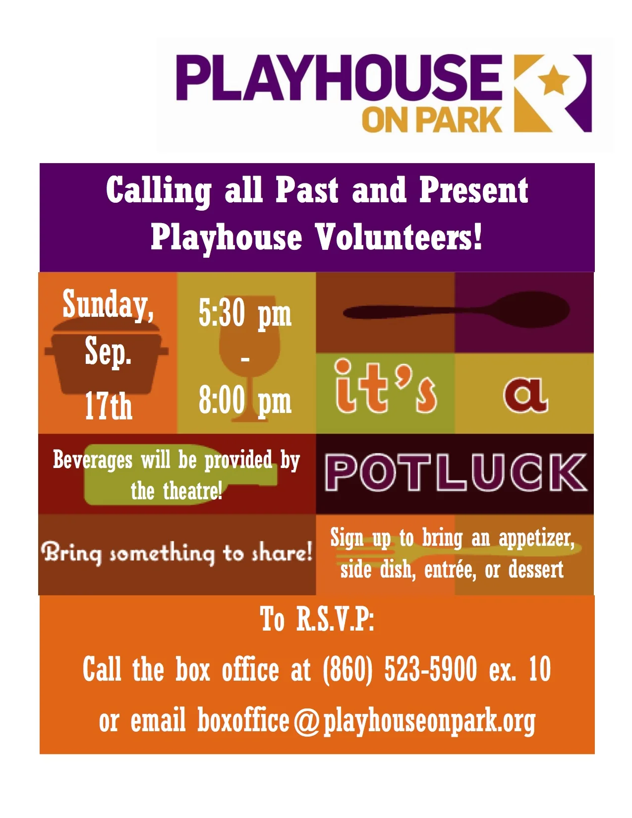 Potluck on Park! 