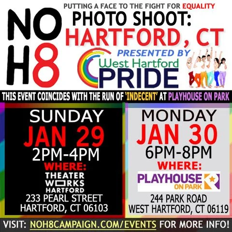 NOH8 Photoshoot at Playhouse on Park