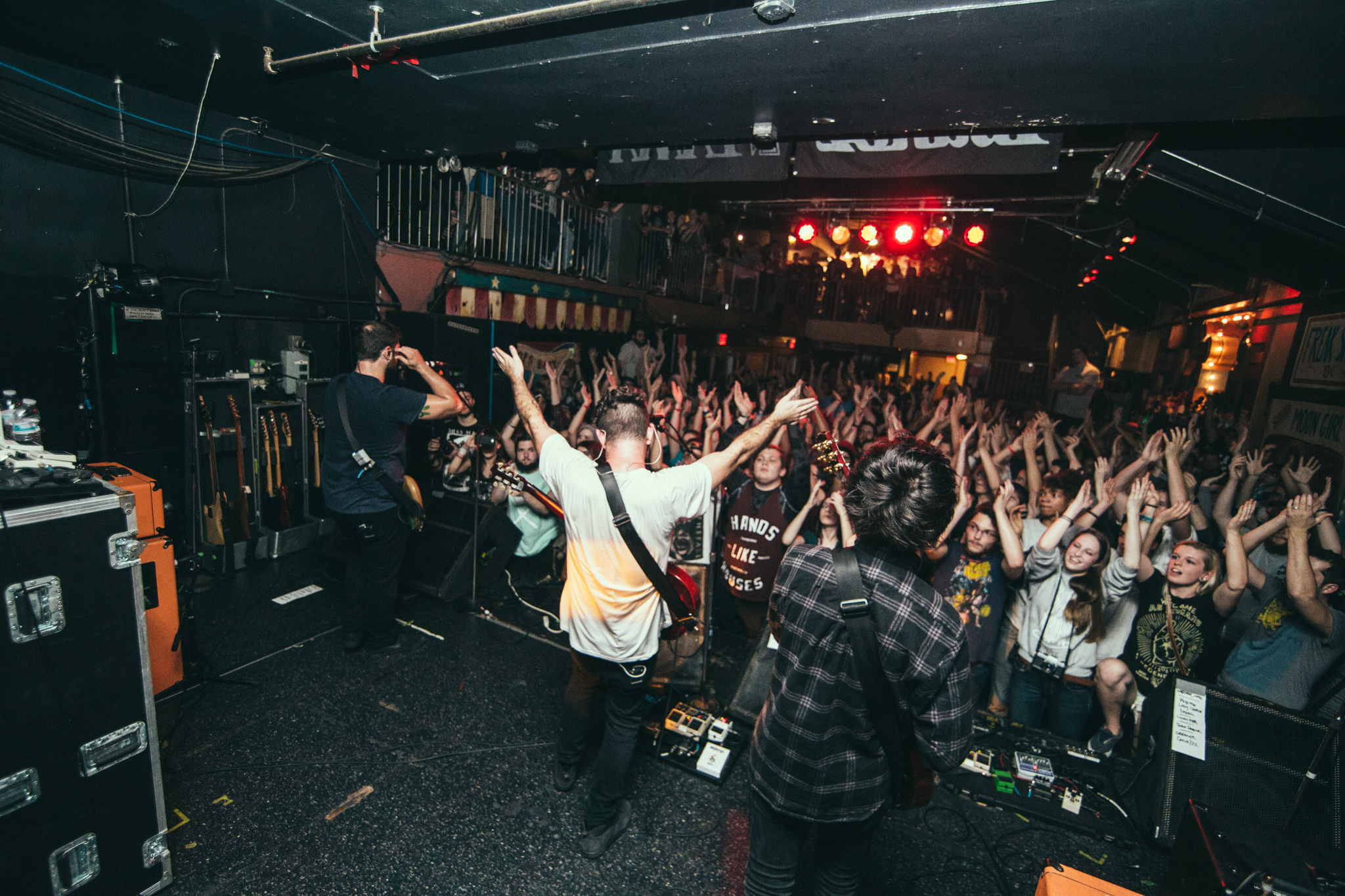 Hands up. 