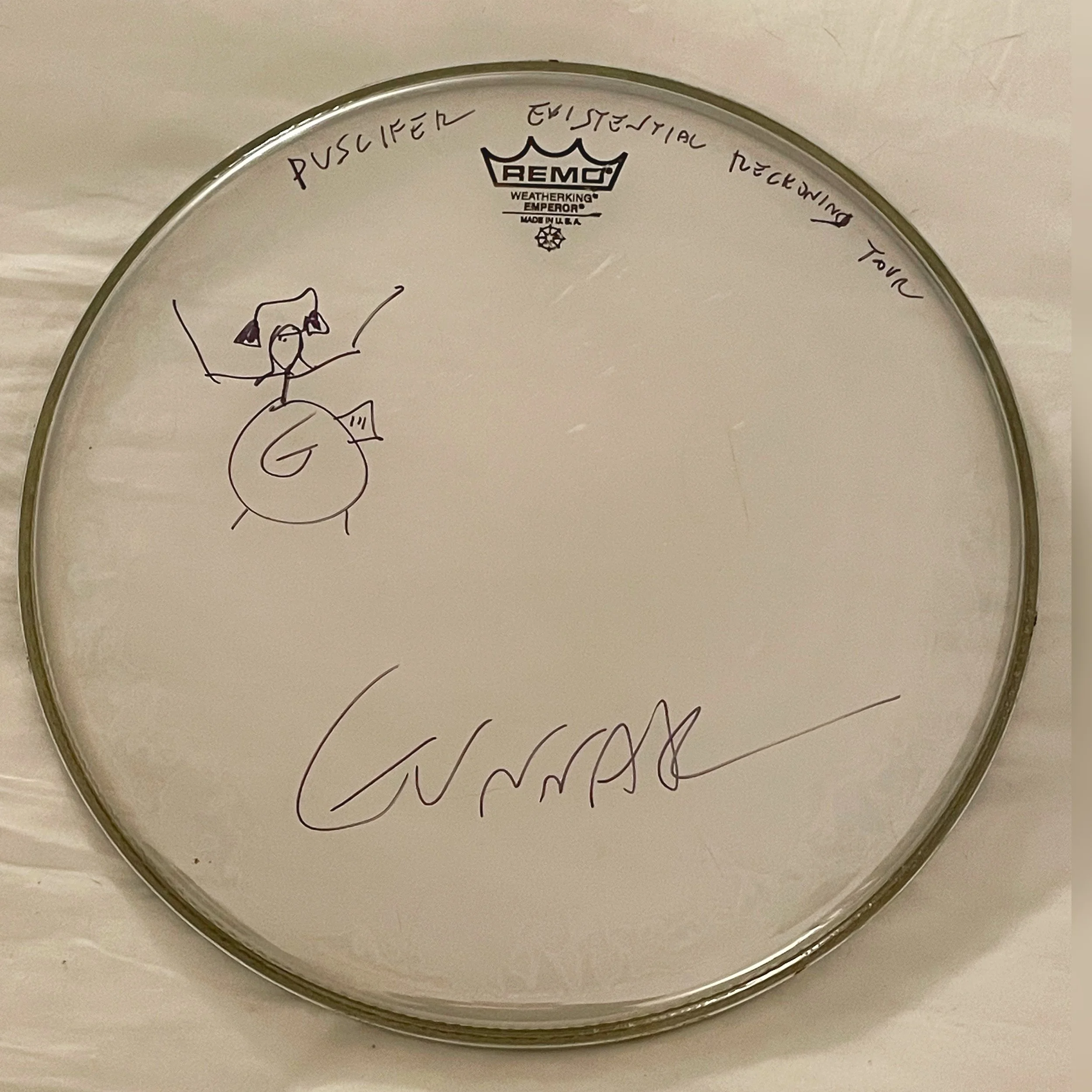 Signed Drum Heads — Gunnar Olsen