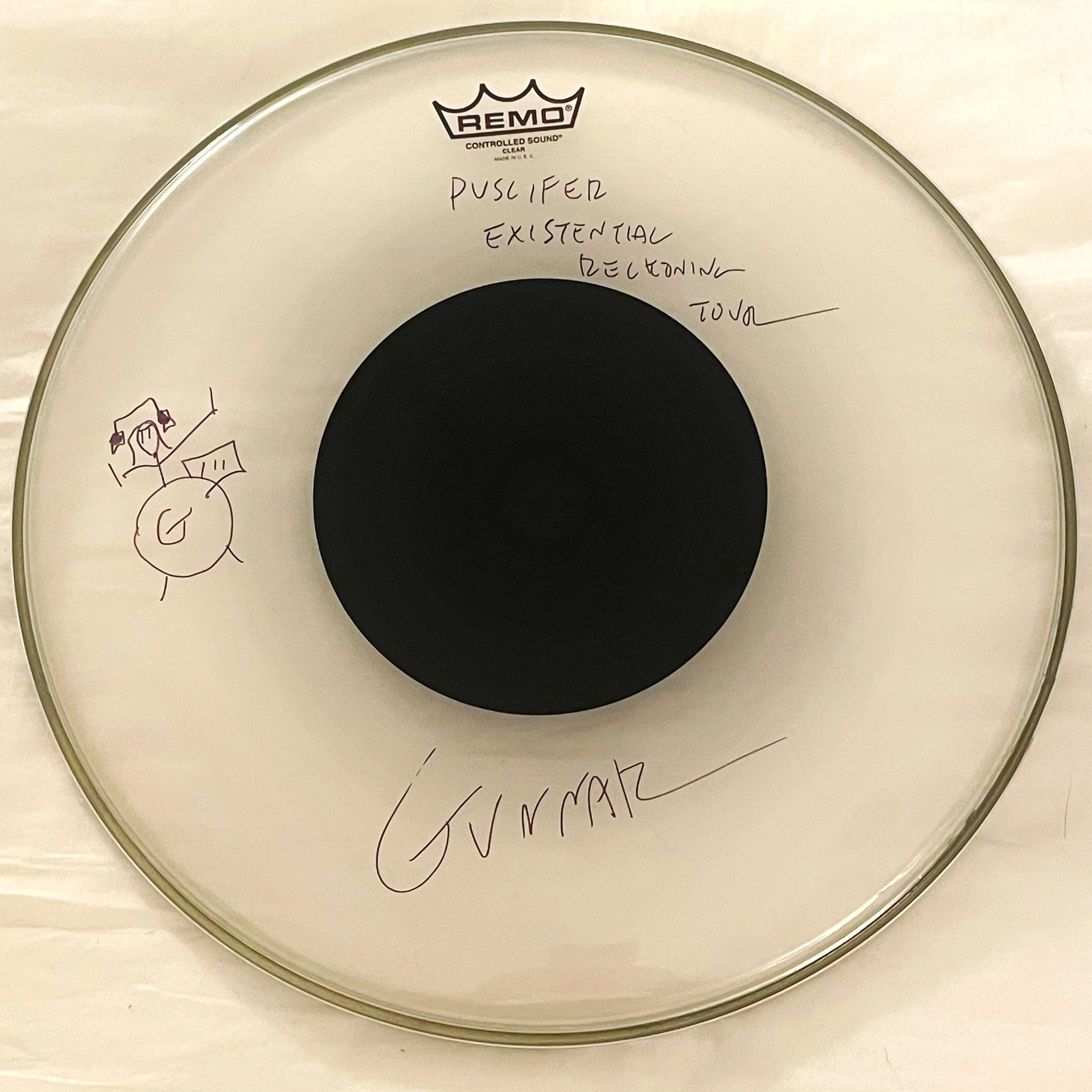 Signed Drum Heads — Gunnar Olsen