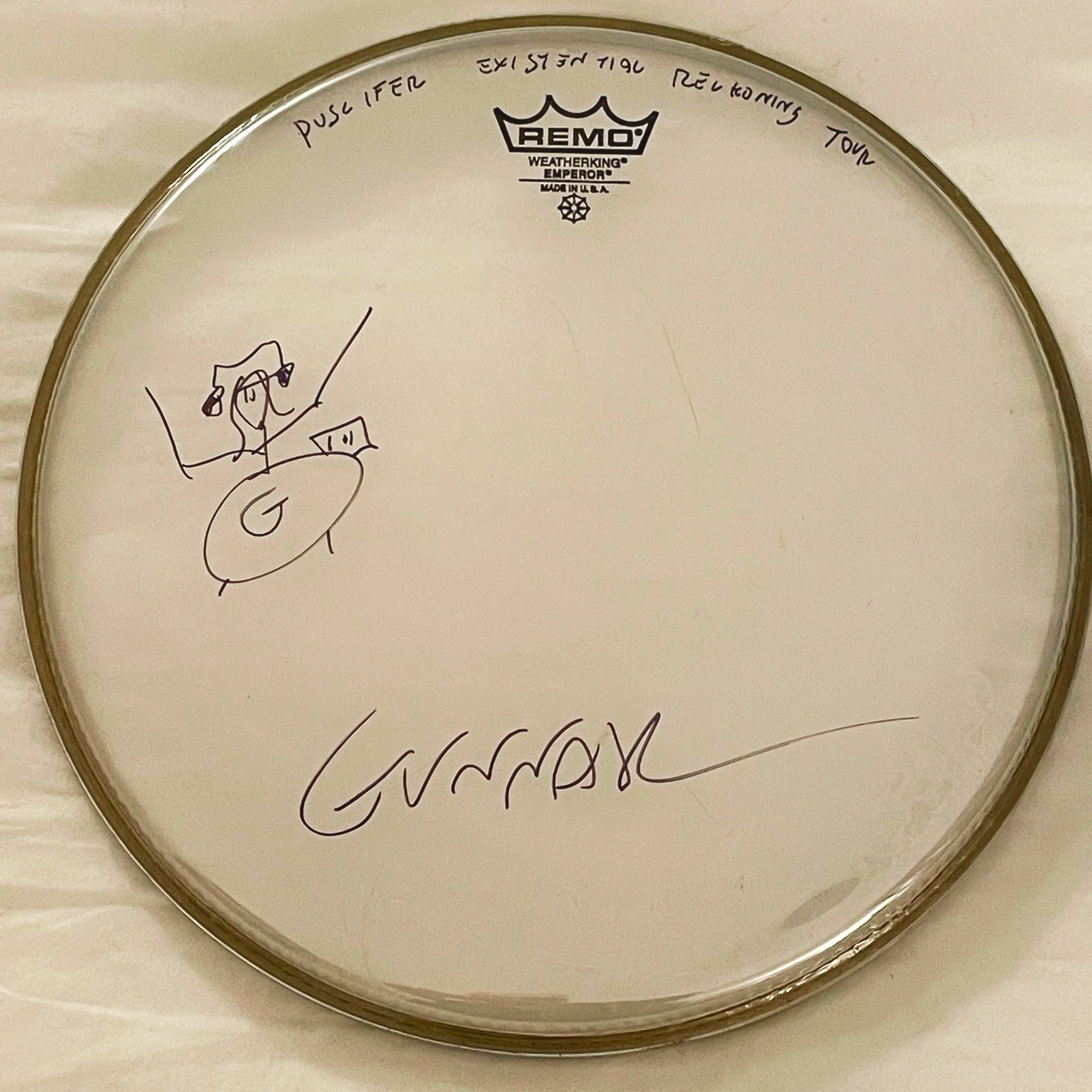 Signed Drum Heads — Gunnar Olsen