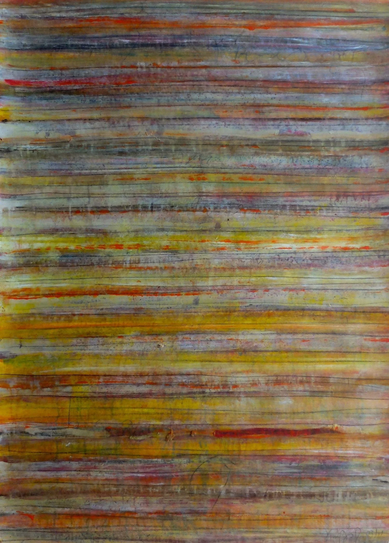 untitled; acrylics on paper; 110x79; 2012