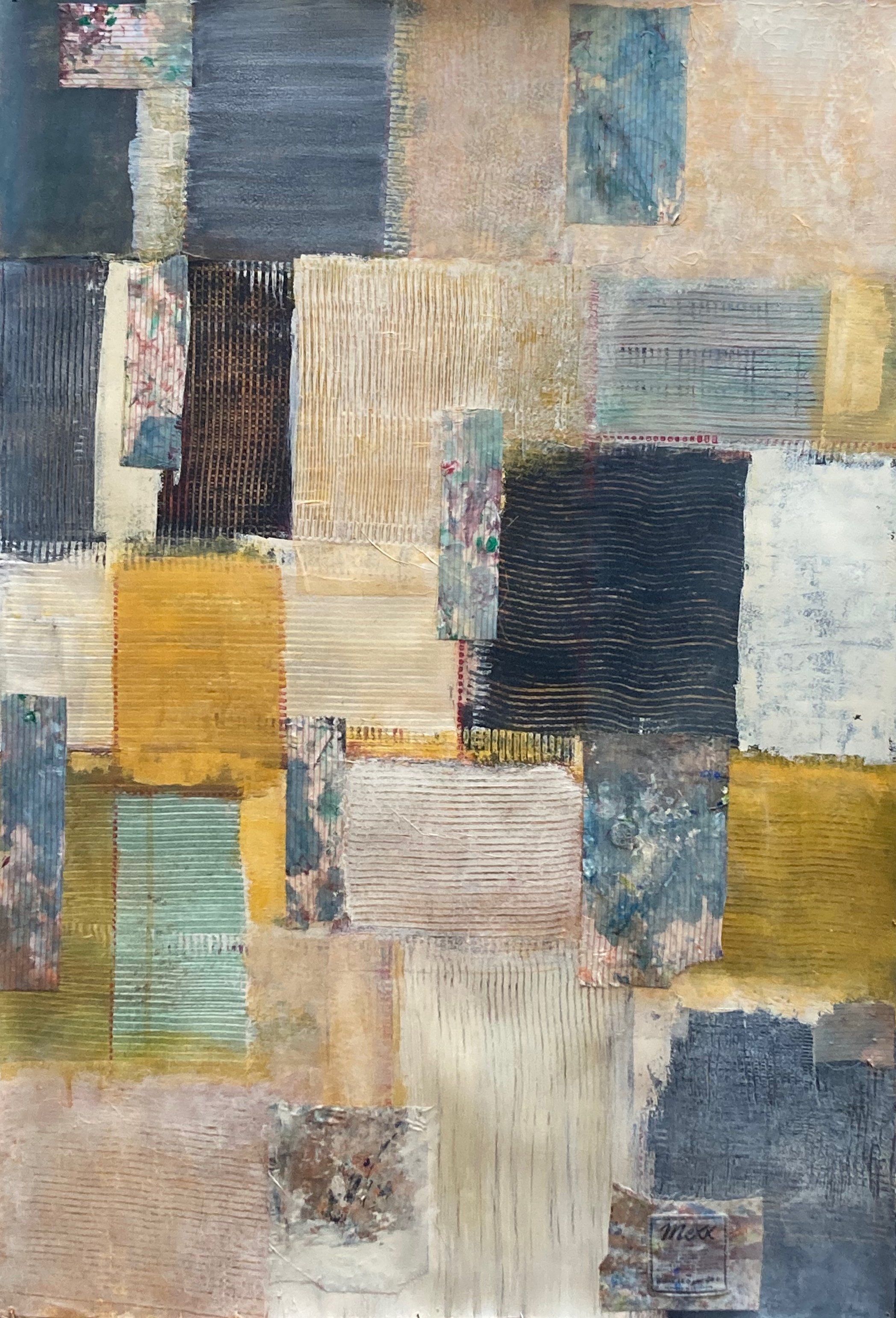  Untitled; acrylics on paper (Montval); 110×75; 2024 