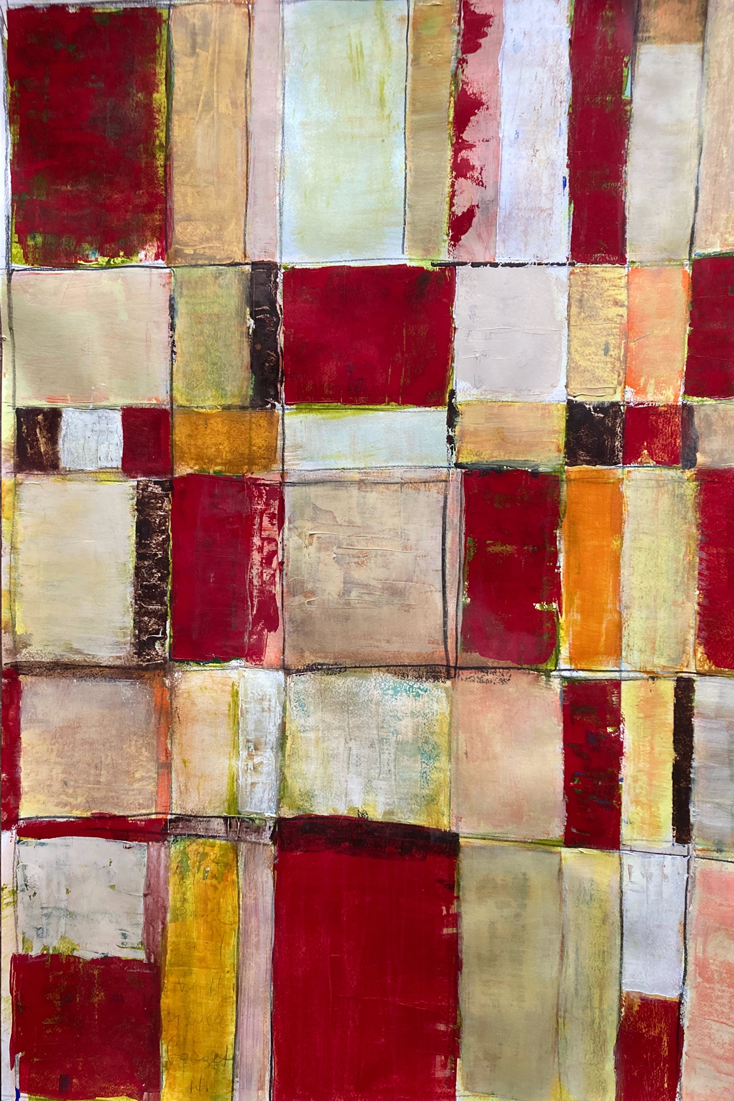  Untitled; acrylics on paper (Montval); 110×75; 2024 