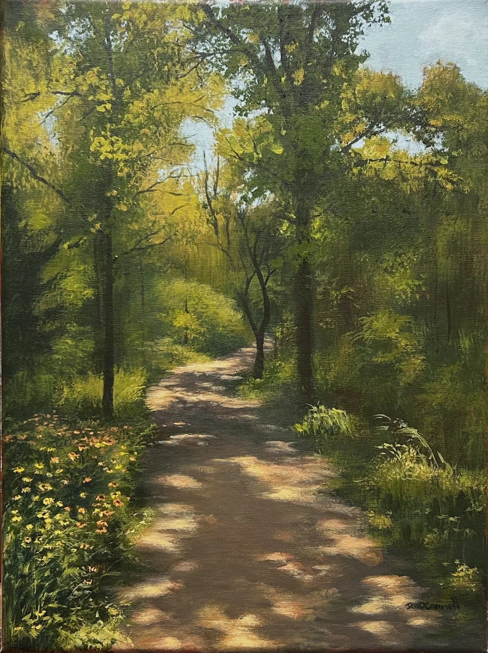 Warm Summer Stroll 12x16 (Available)