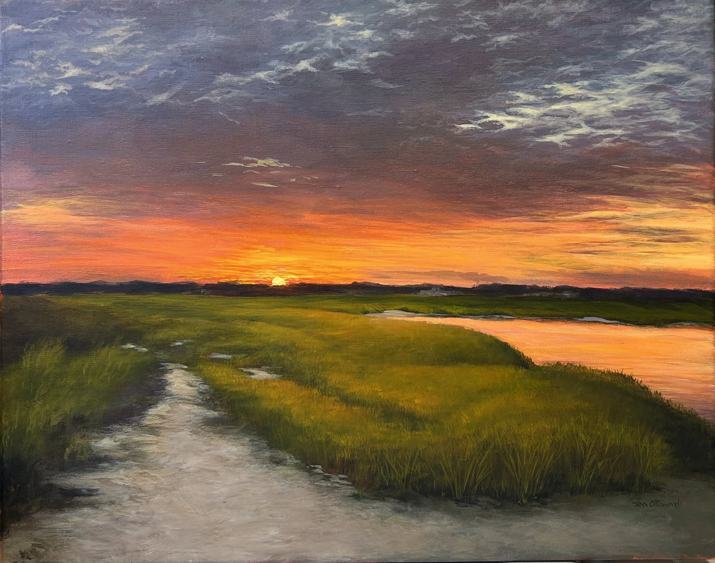 Moments on the Marsh 20x16 (Available)