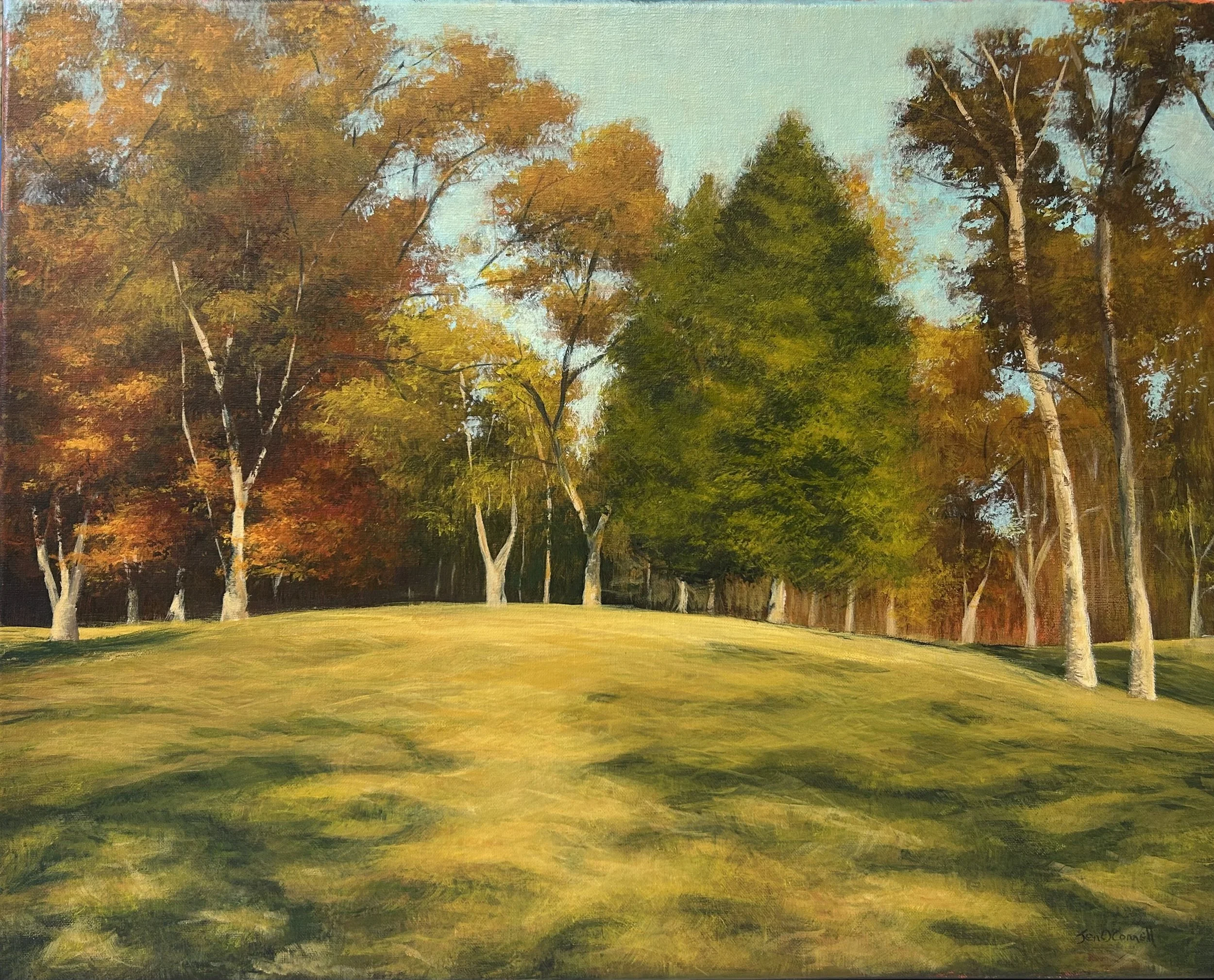 A Warm Autumn Day 20x16 (Available)