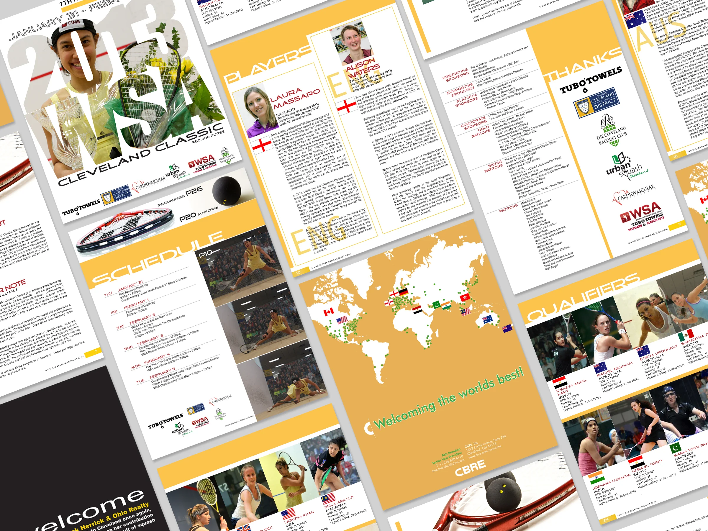 Multi-Page Event Program