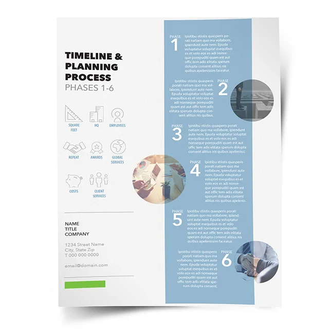 One Page Process Timeline