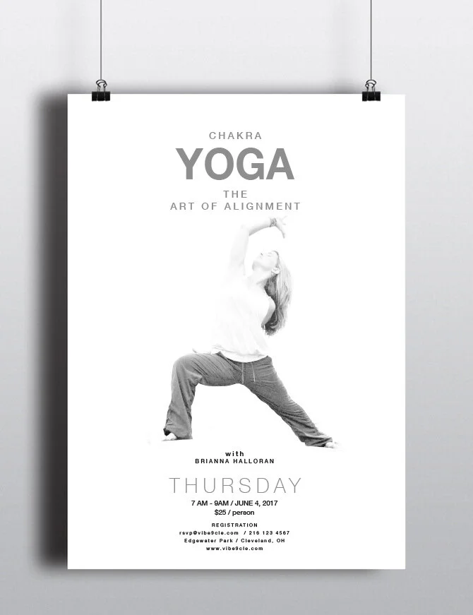 Poster/Flyer for Yoga Event