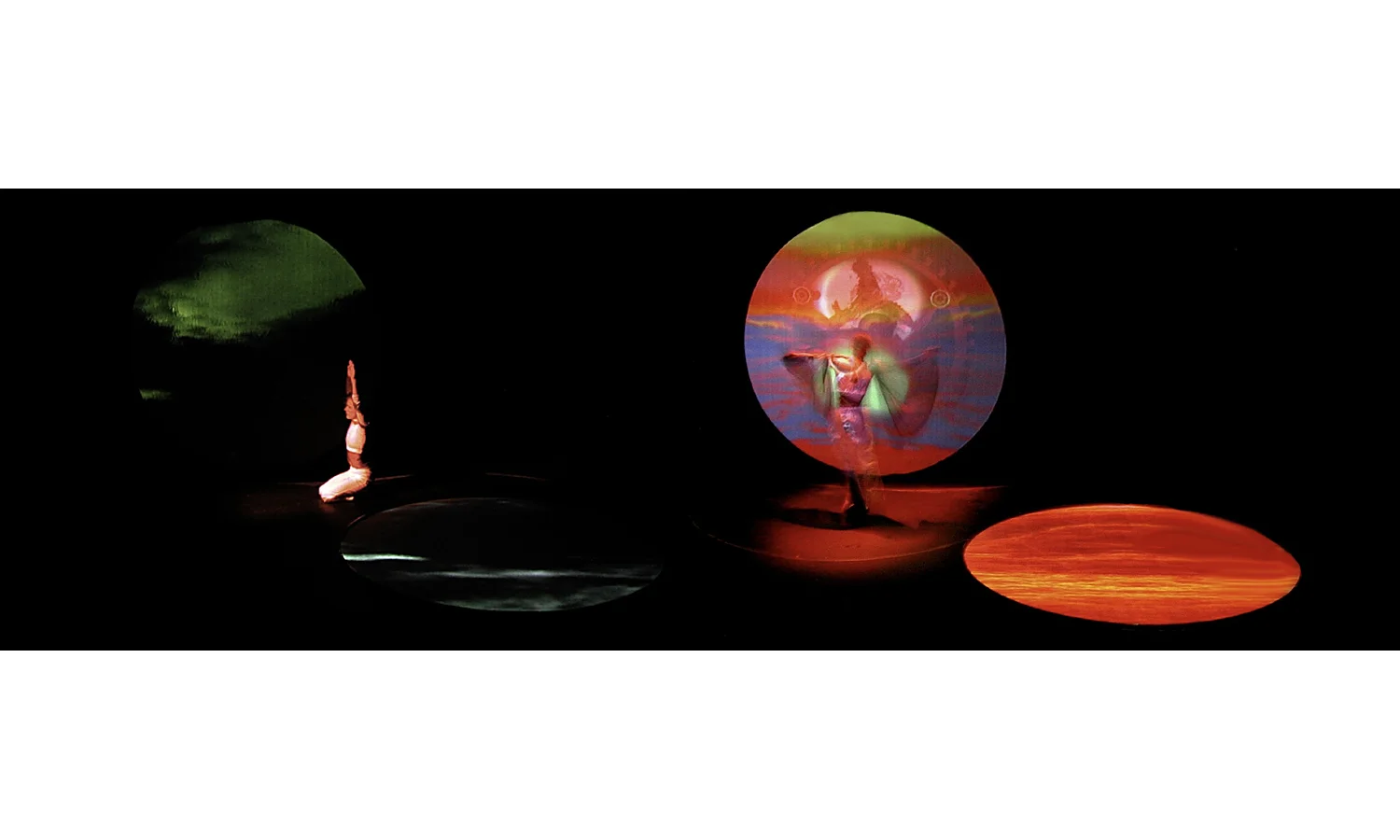 Reflected, refracted, expanded, and transformed into virtual dimensions, she becomes a meta-body: an elusive, shape-shifting equation of light, intelligence, rupture, and complexity. This meta-body is both a somatic expression and a body of id