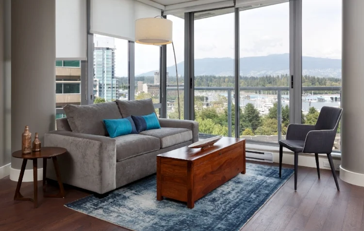 Condo design in Coal Harbour completed for Corporate Rental