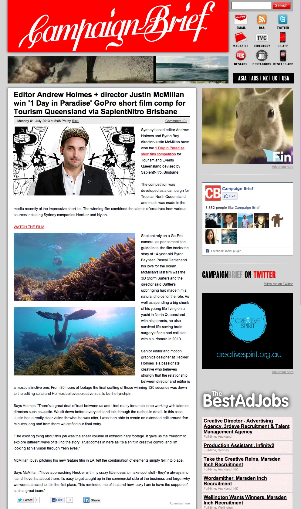 One Day in Paradise - Press 1