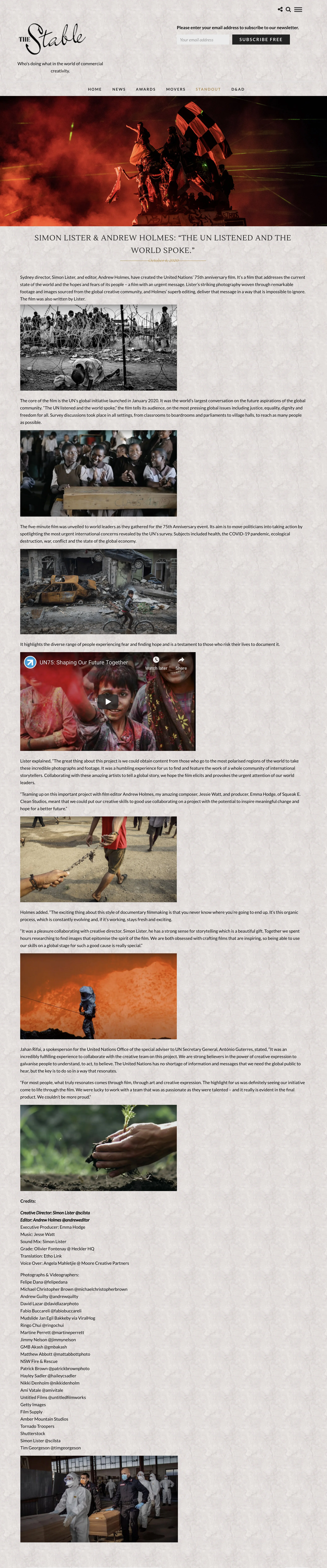 UN75 - The Future We Want