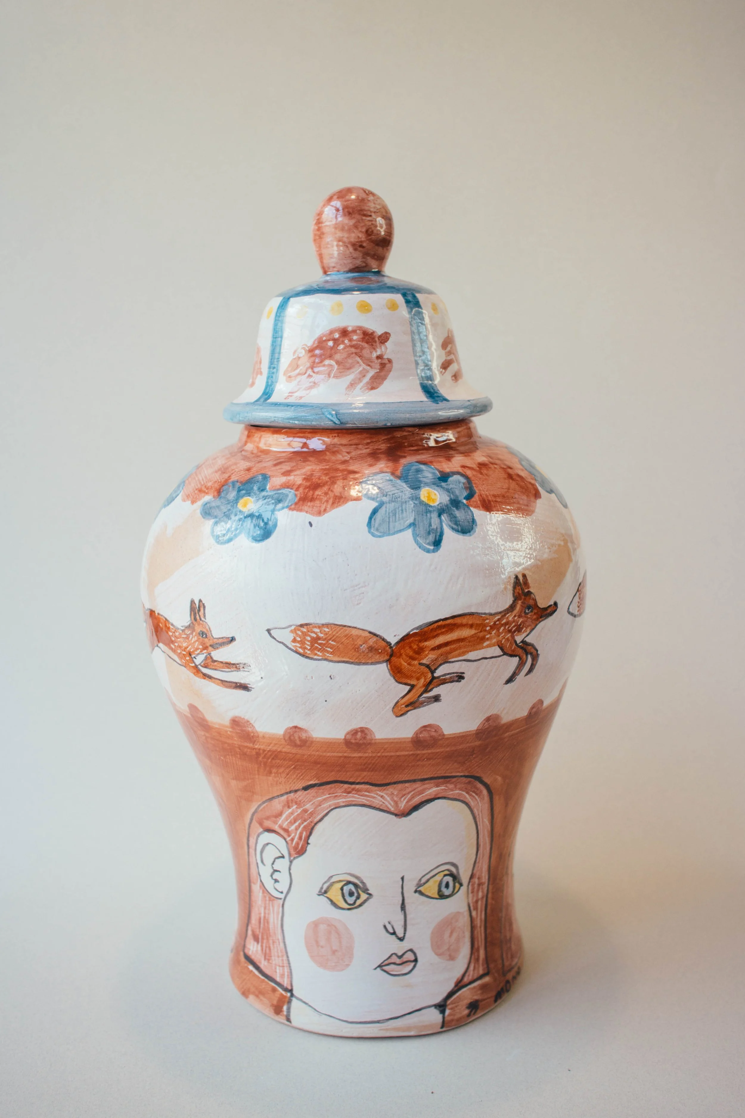 Jarrón Zorro