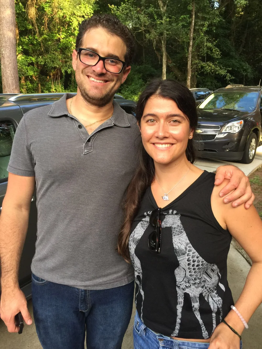 Los dos unos días después del bar examen, totalmente en el mode de relax :) 