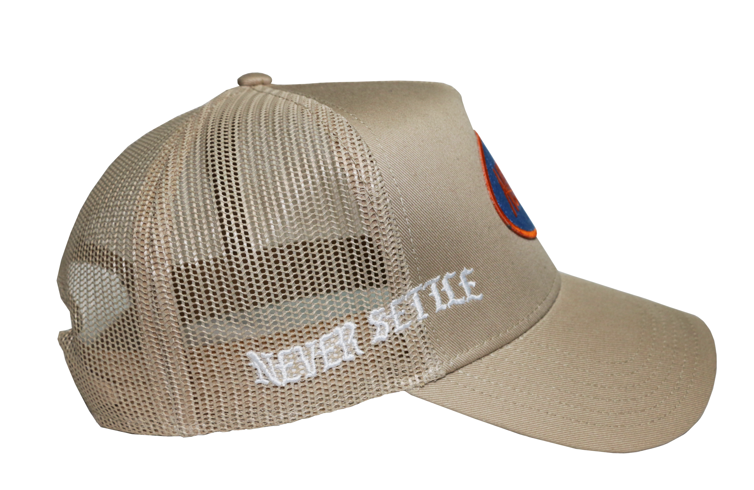 NOMAD TRUCKER HAT - KHAKI -SIDE.PNG