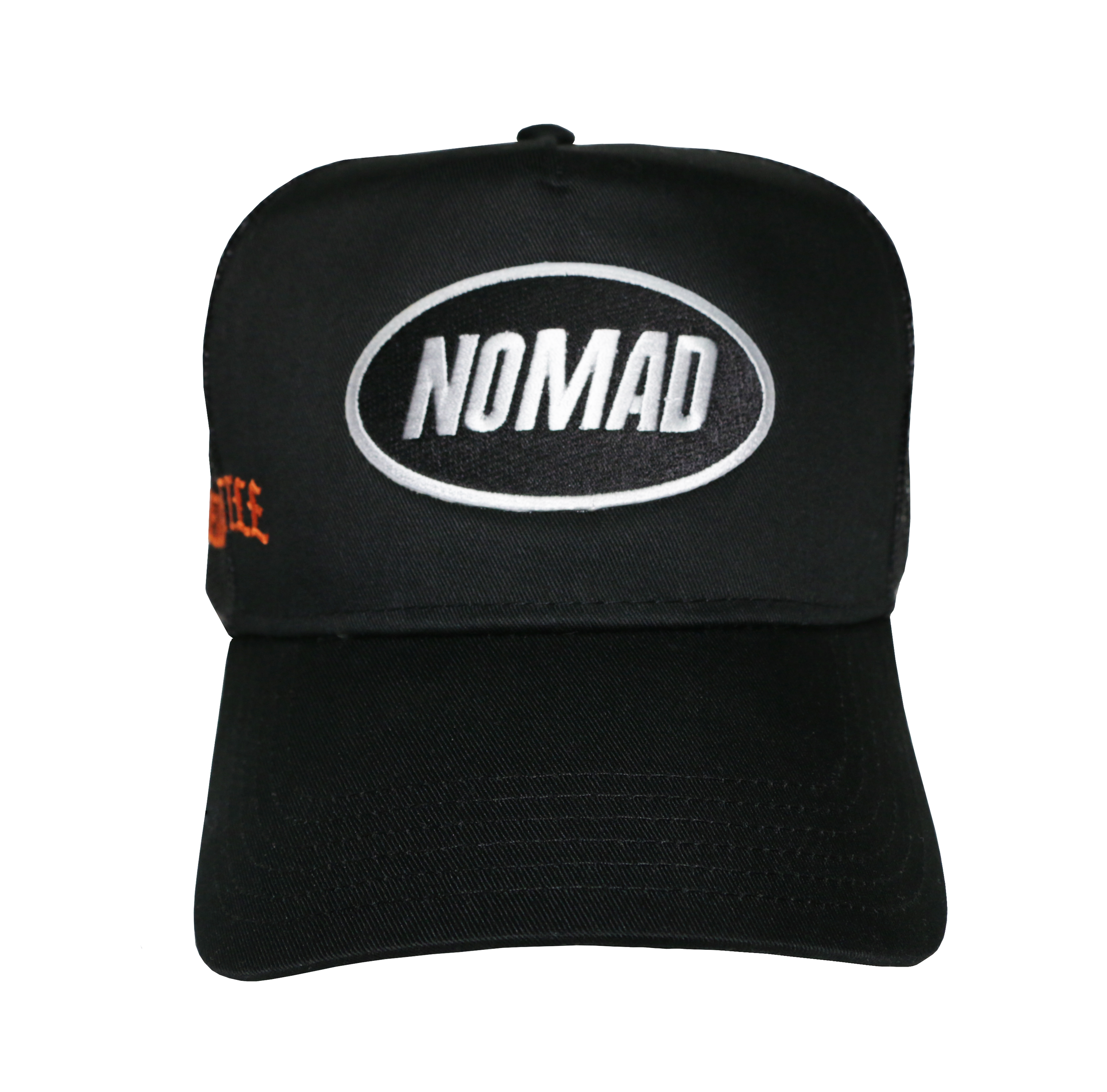 NOMAD TRUCKER HAT - BLACK - FRONT.png