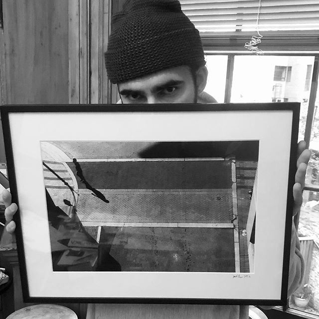 NGL THIS 1 IS NOT EXACTLY MY STYLE ... FRAMED&amp;MATTED ... BUT IT HUNG ON A WALL &amp; SOLD ... IM BEING COLLECTED ...