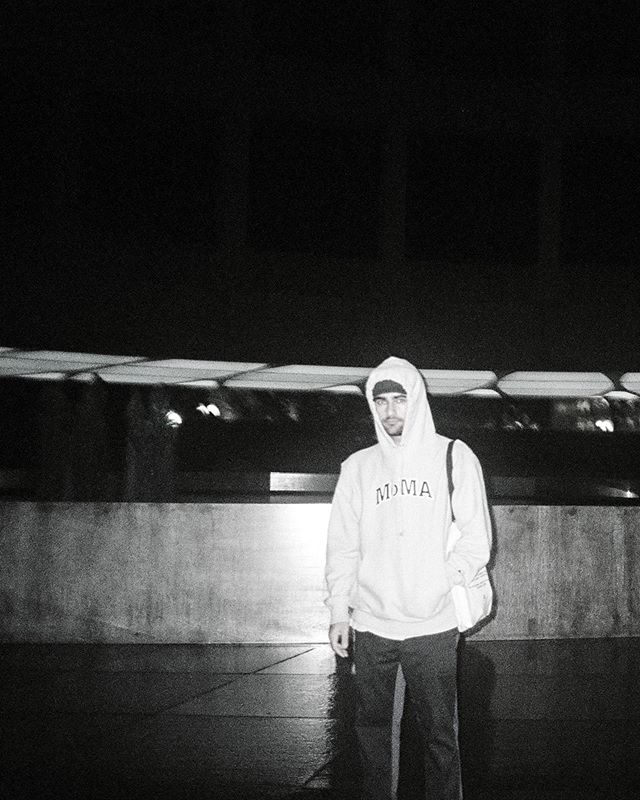 Photo 1: Me being a poser wearing this hoodie before checking out the reopening of the MoMA.
2: My portrait of Charles Renfro&mdash; partner of @diller_scofidio_renfro, the architecture firm responsible for the crazy redesign and renovation of the Mo