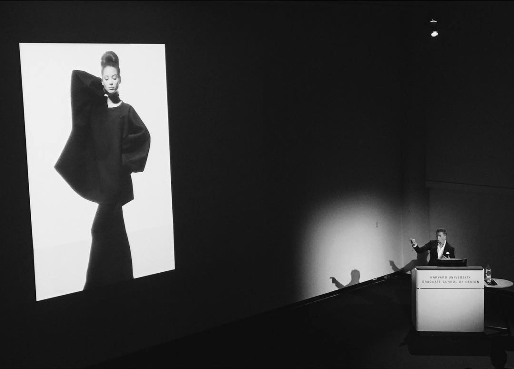 Calvin Klein at Harvard GSD 2015, Cambridge MA.