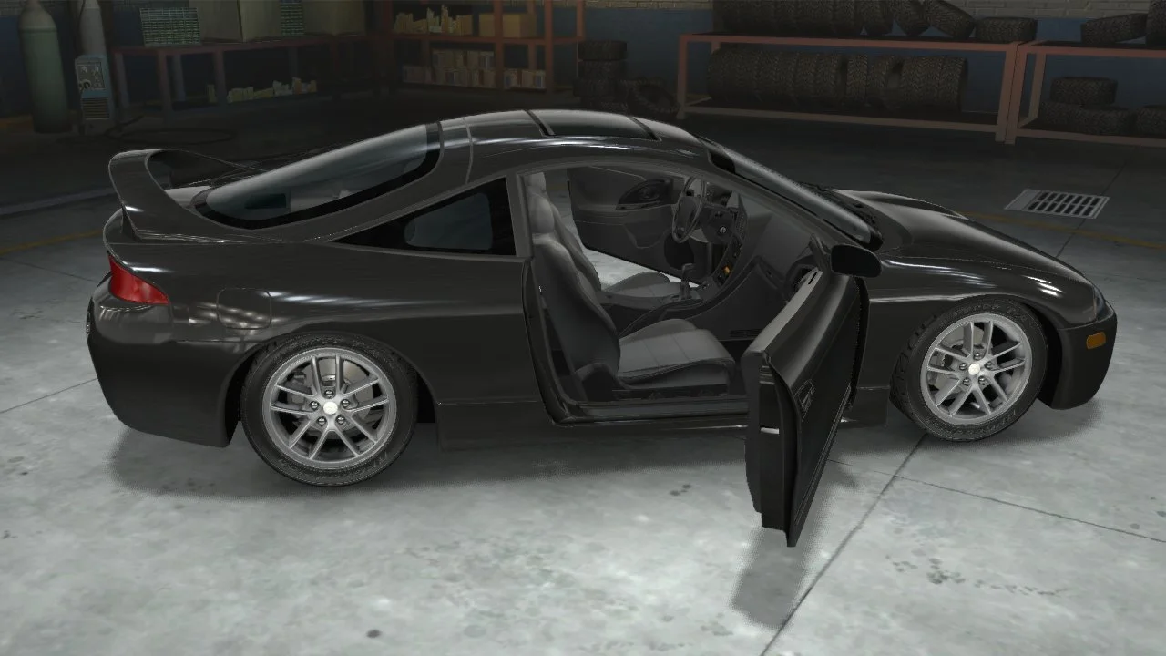 1999 Mitsubishi Eclipse GSX, Exterior and Interior