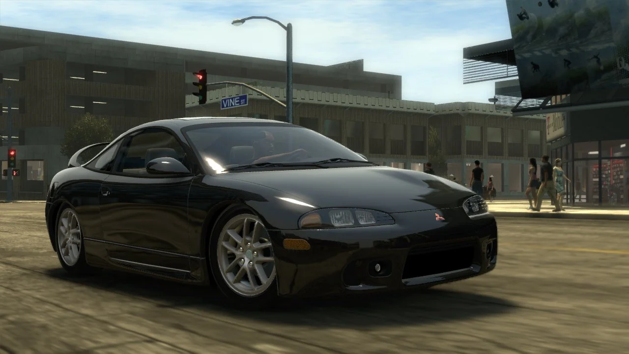1999 Mitsubishi Eclipse GSX, Exterior and Interior