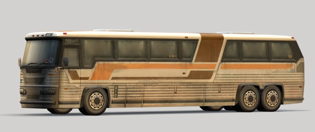 Bus. Polycount: 2500