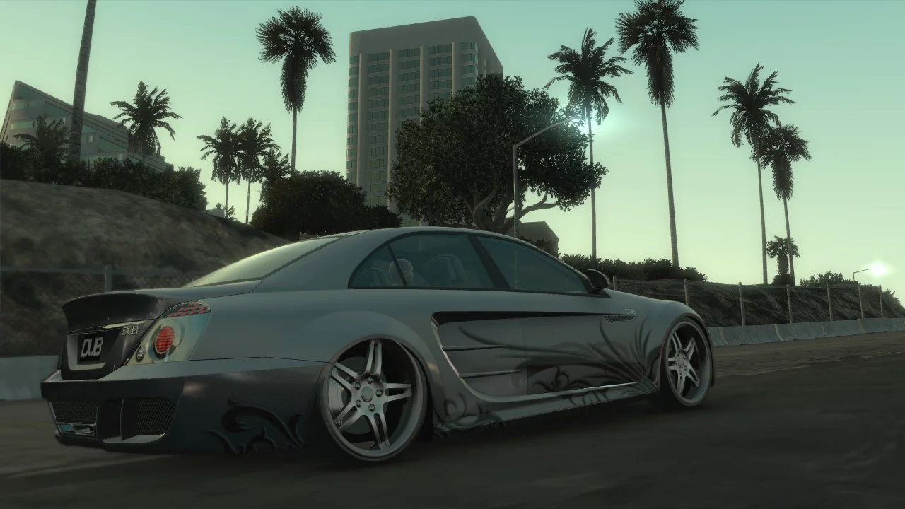 2008 Mercedes-Benz S600, exterior. Custom designed widebody