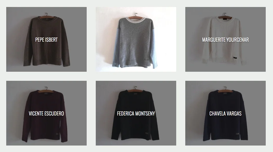 Hi ha 12 models de jerseis IAIOS disponibles. Els pots comprar a la botiga DRACS per 49 euros.