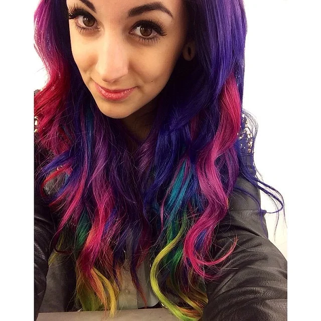 ariella ann purple to vibrant rainbow full head set intense extensions custom ombre.jpg