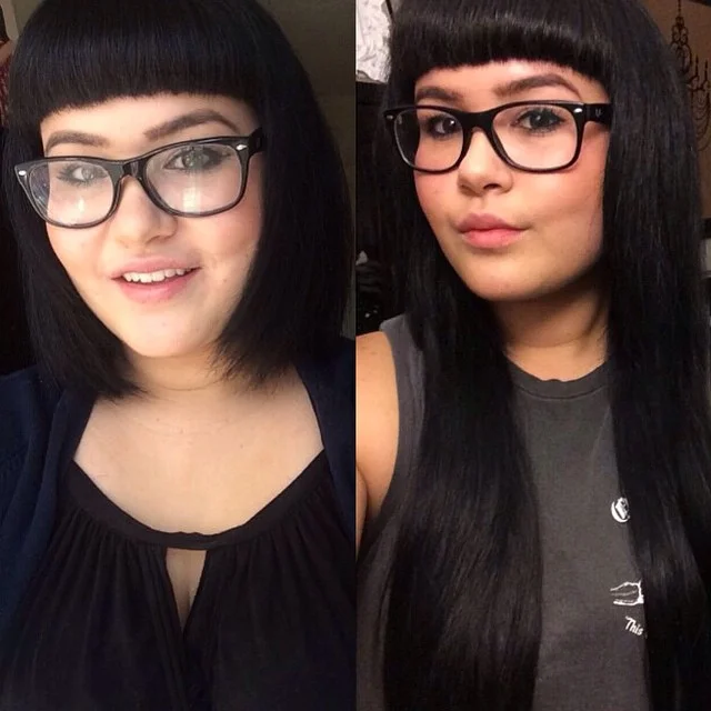 client photo fallone black classic remy full head set clip in tape in sew in.jpg