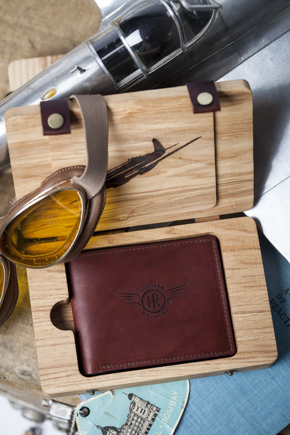 Handmade leather wallet