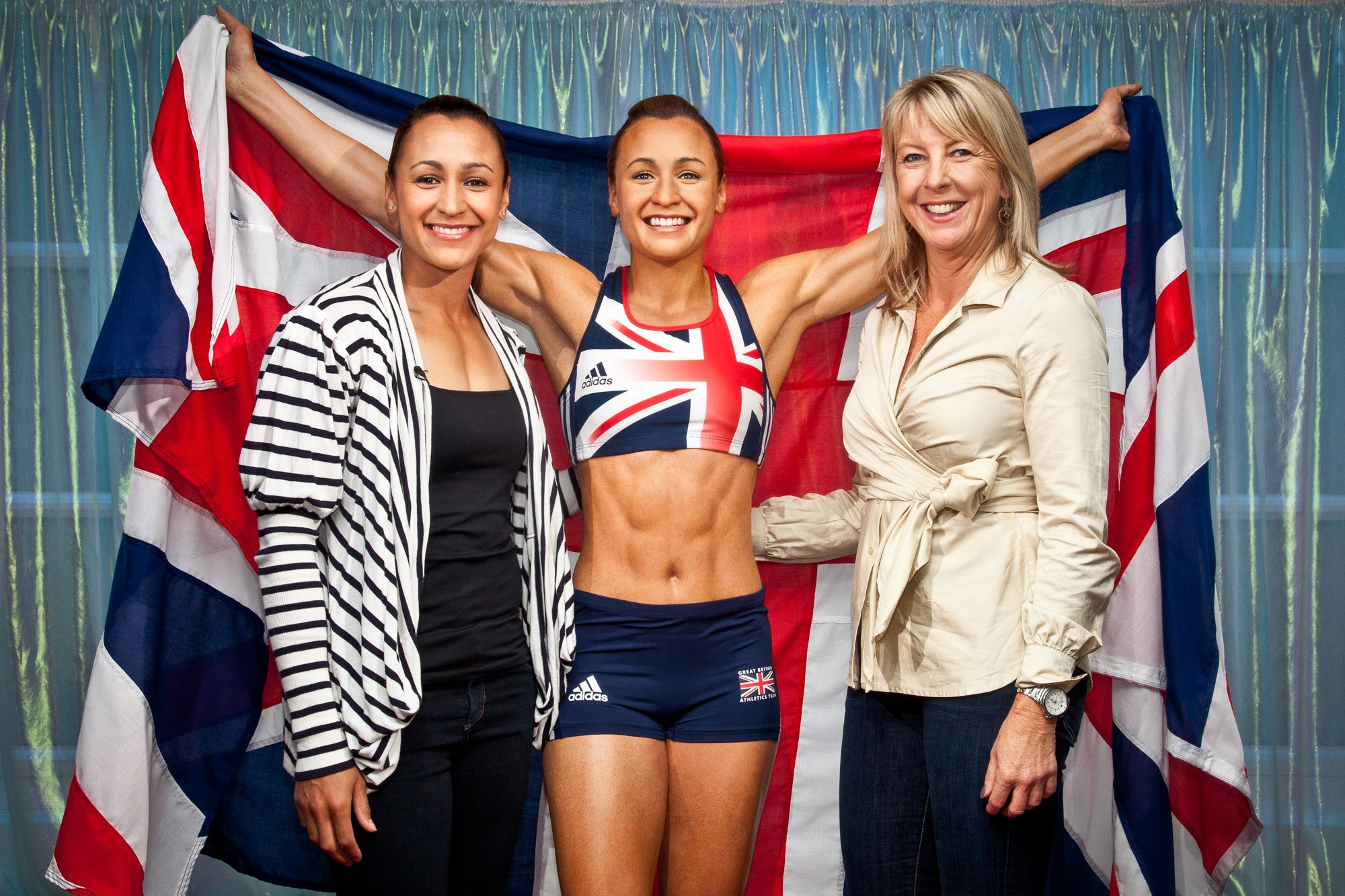 Jane Cowmeadow with Jessica Ennis-Hill