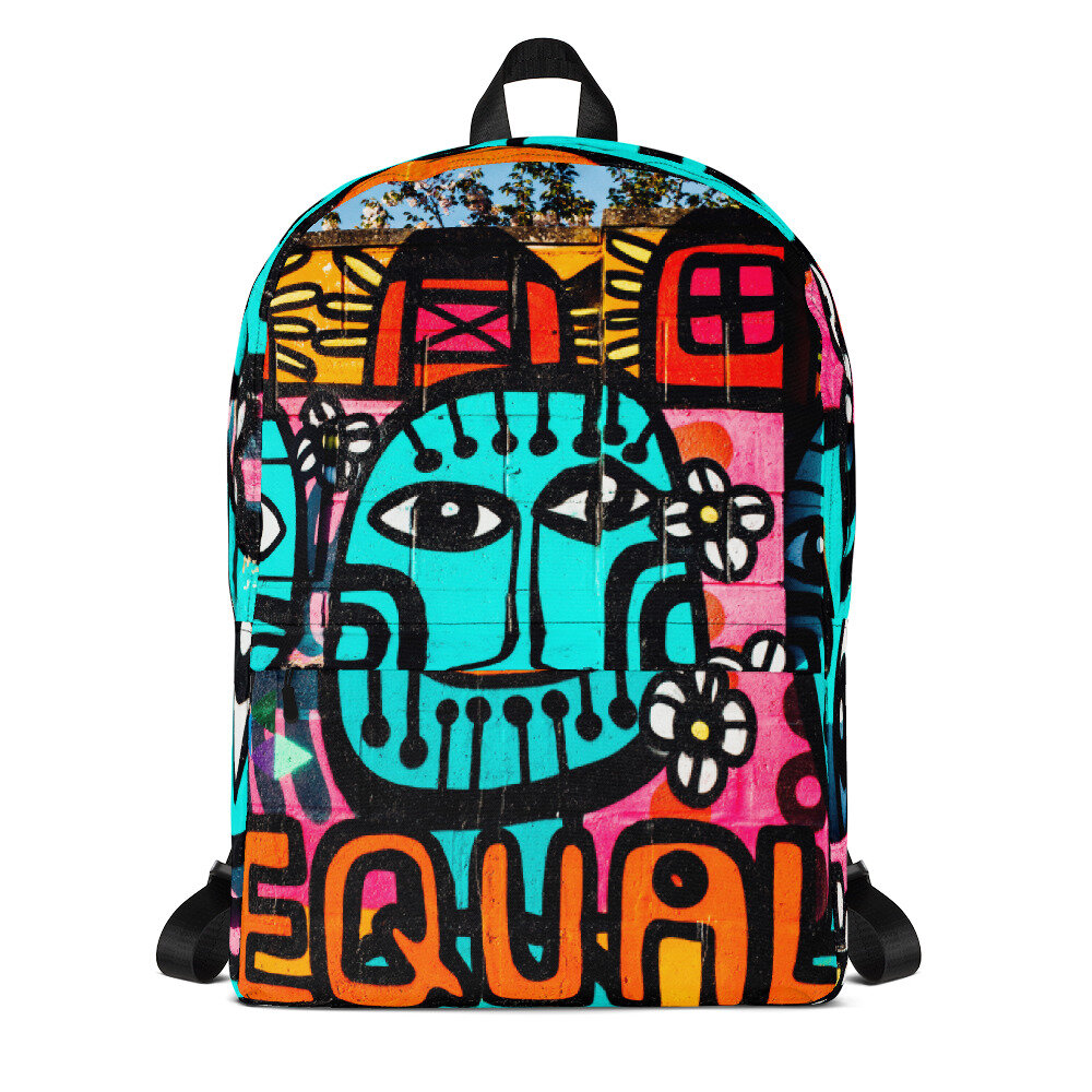 Graffiti Backpack — High Spirit Bags