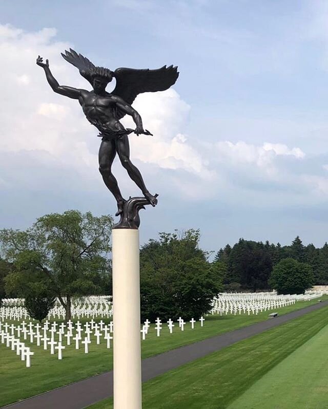 I visited the American cemetery in Henri Chapelle today 🙏🏼 An emotional moment which makes a man feel humble.