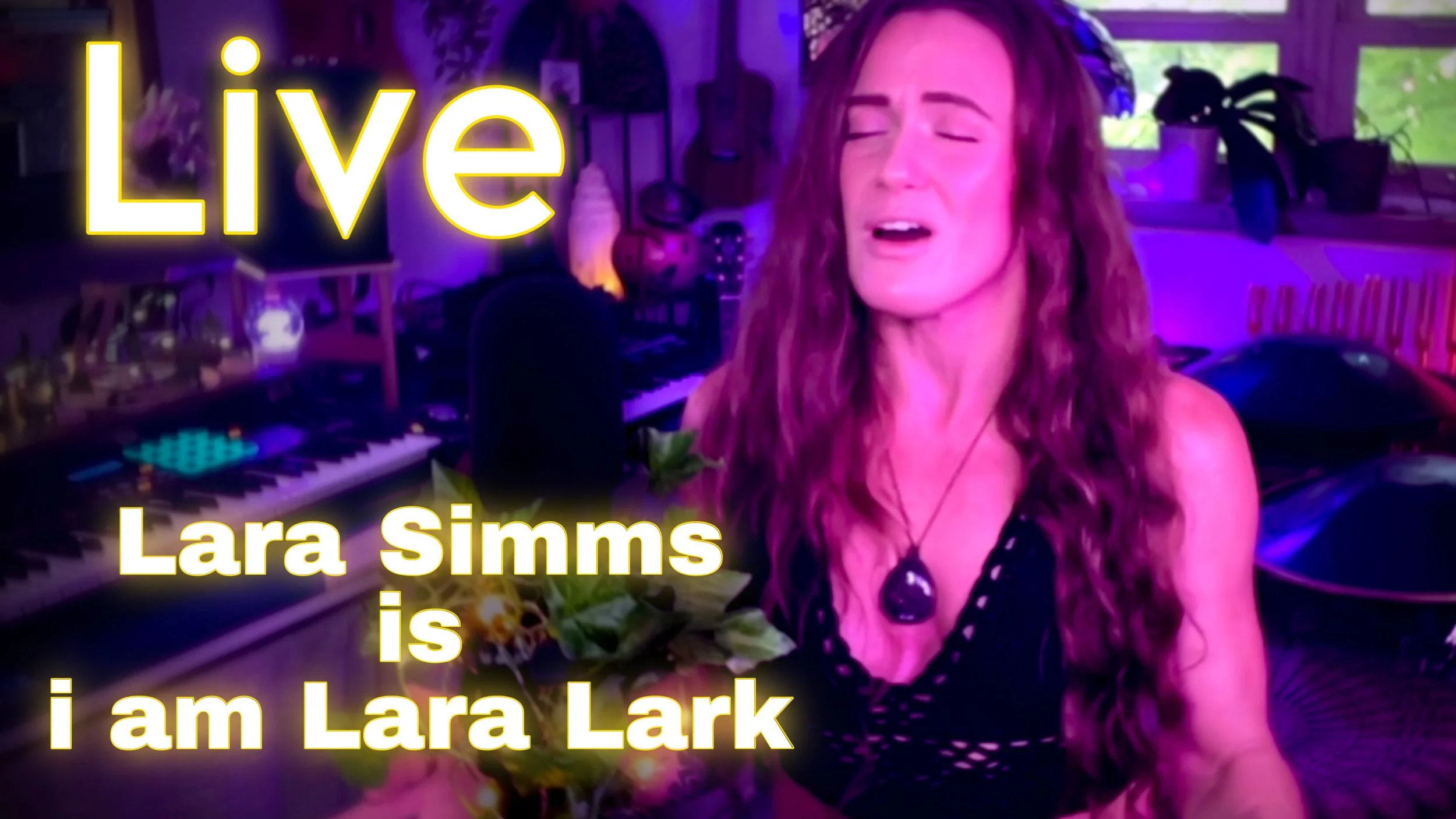 1st LIVE on iamlaralark!!!
