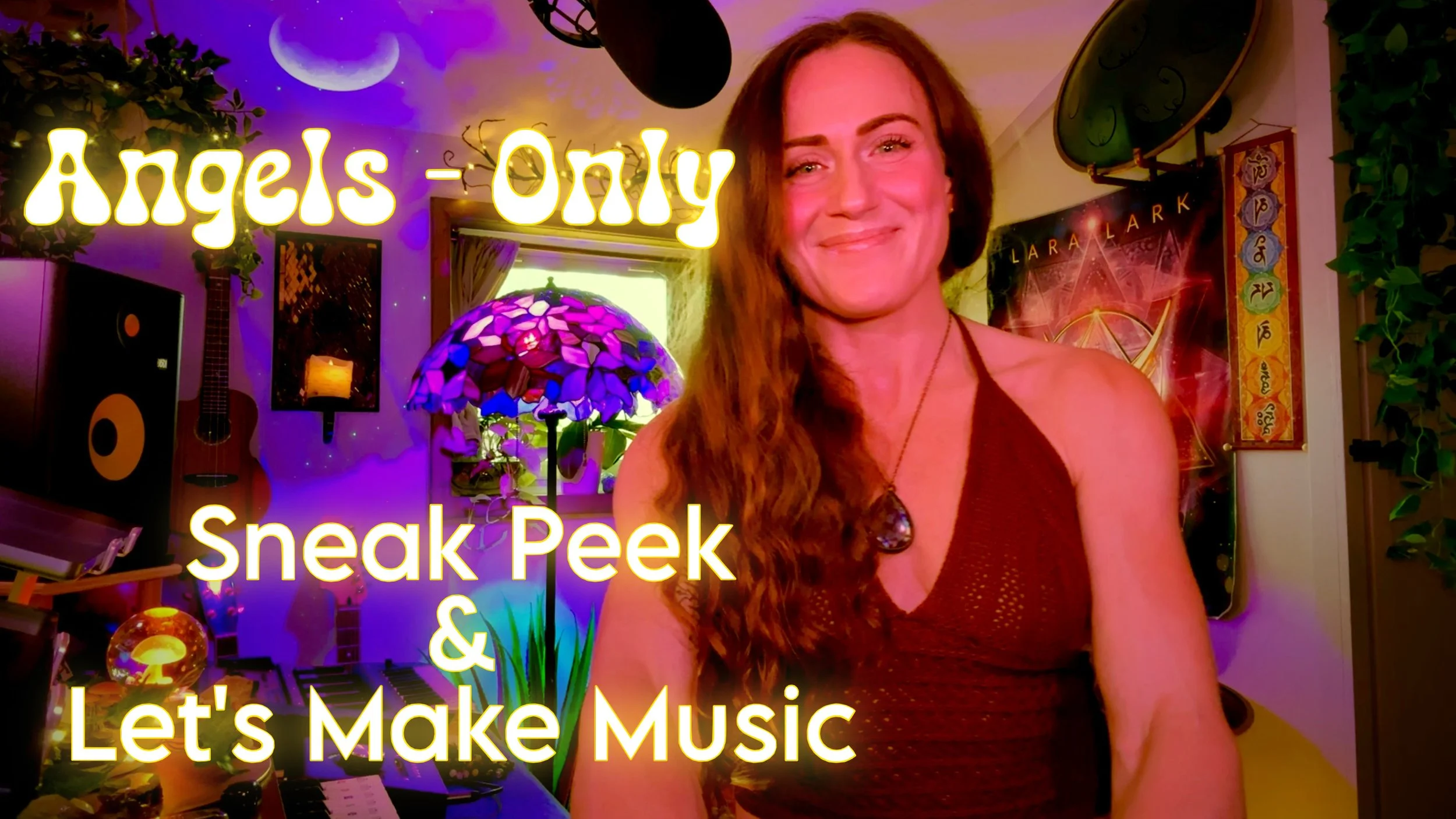 Music Video Sneak Peek &amp;  Let's Make Some Music | "Angel" Members-Only Live Stream