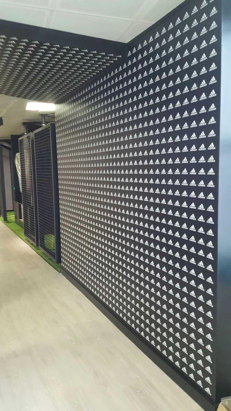 Wall paper effect