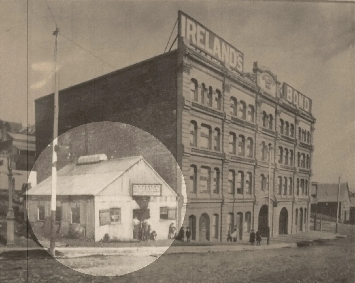 The G.H. Varley facility on King St, Newcastle at the time of incorporation in 1912.