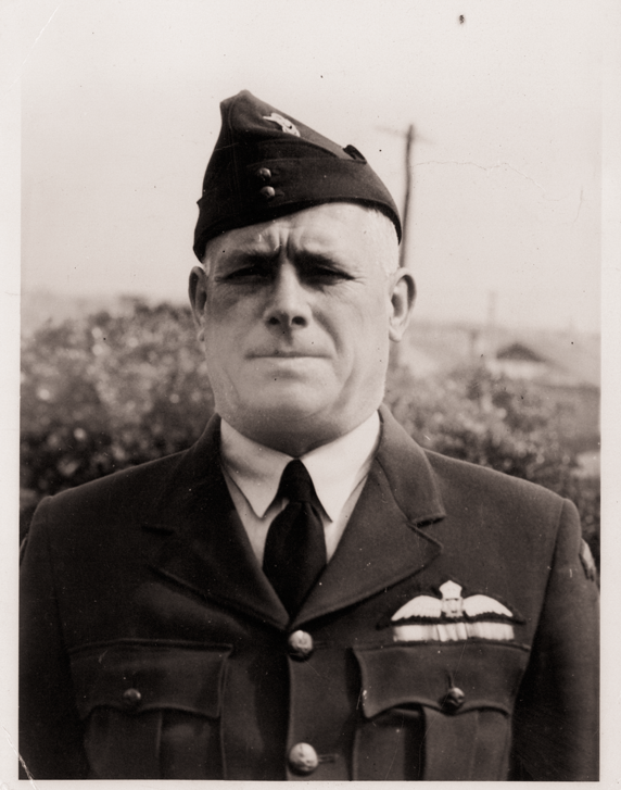 Clem York Varley during his WWII service with the RAAF.