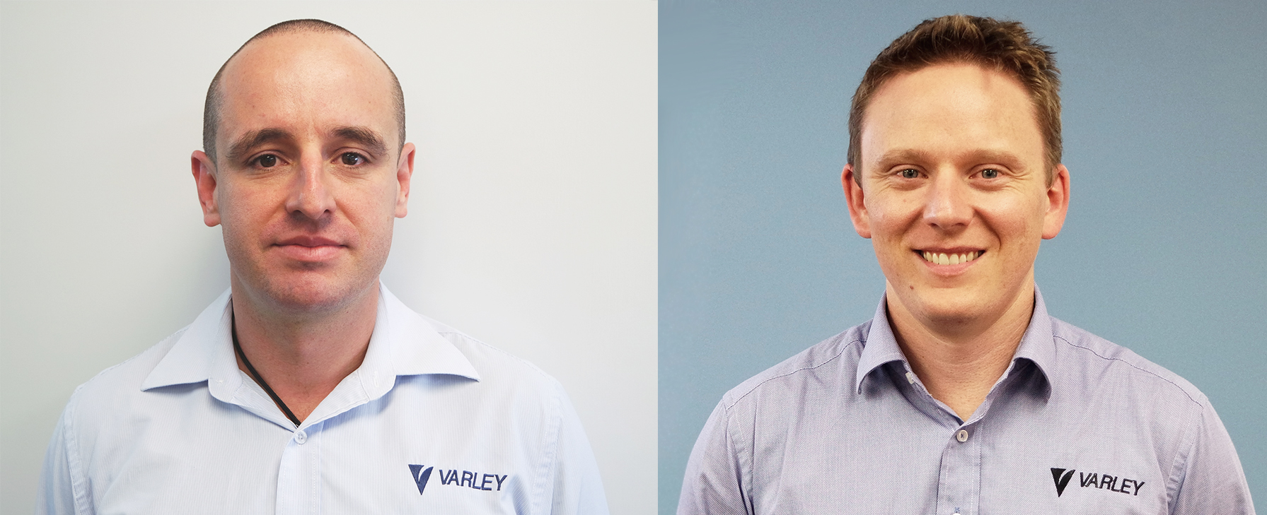Varley Group's FLP participants Ian Craig (left) and Nick Percy (right).