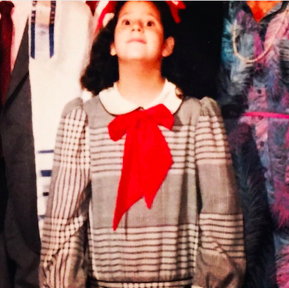 Me at my brother's Bar Mitzvah