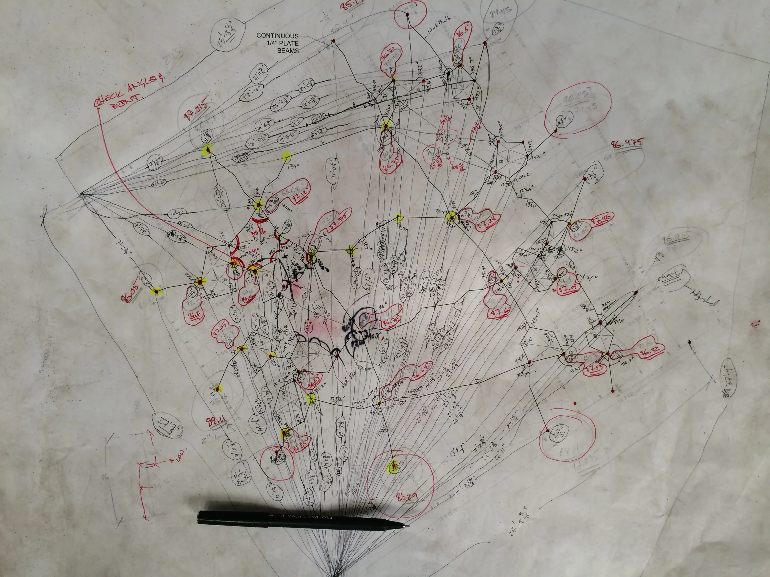 As-built drawings - art imitating life imitating art.