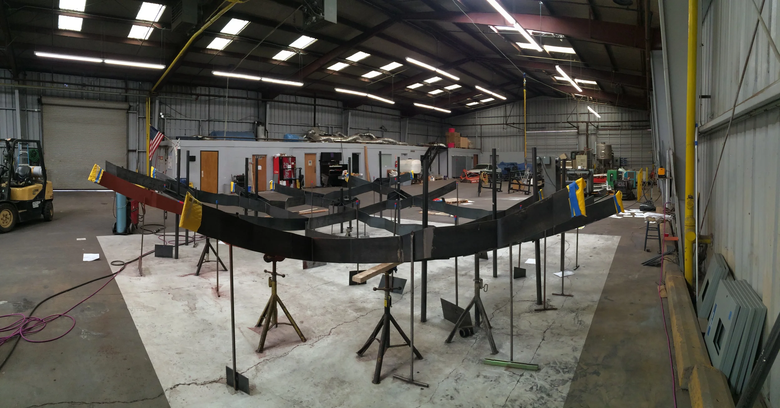 1/4" Steel Super-structure.