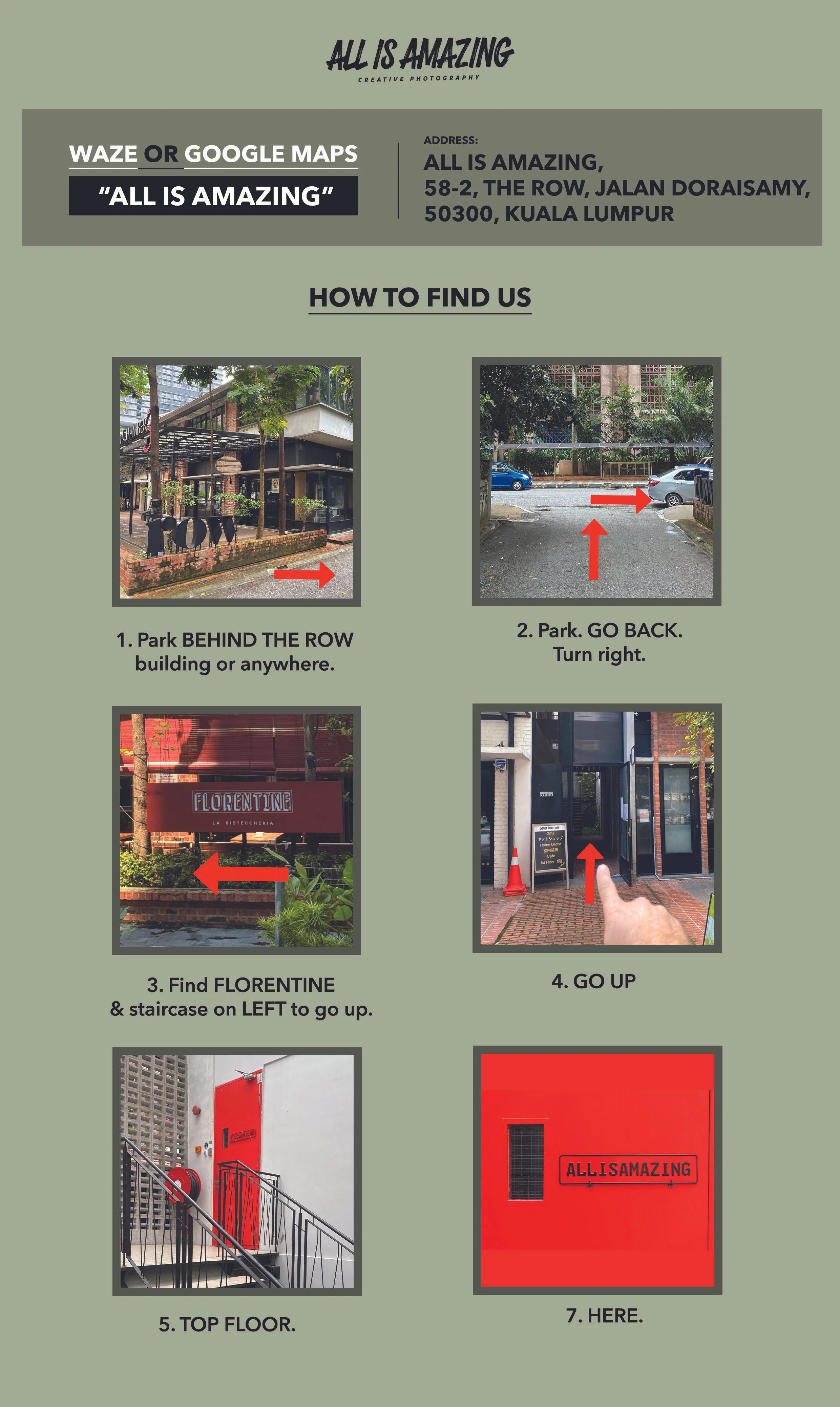 All Is Amazing Studio address