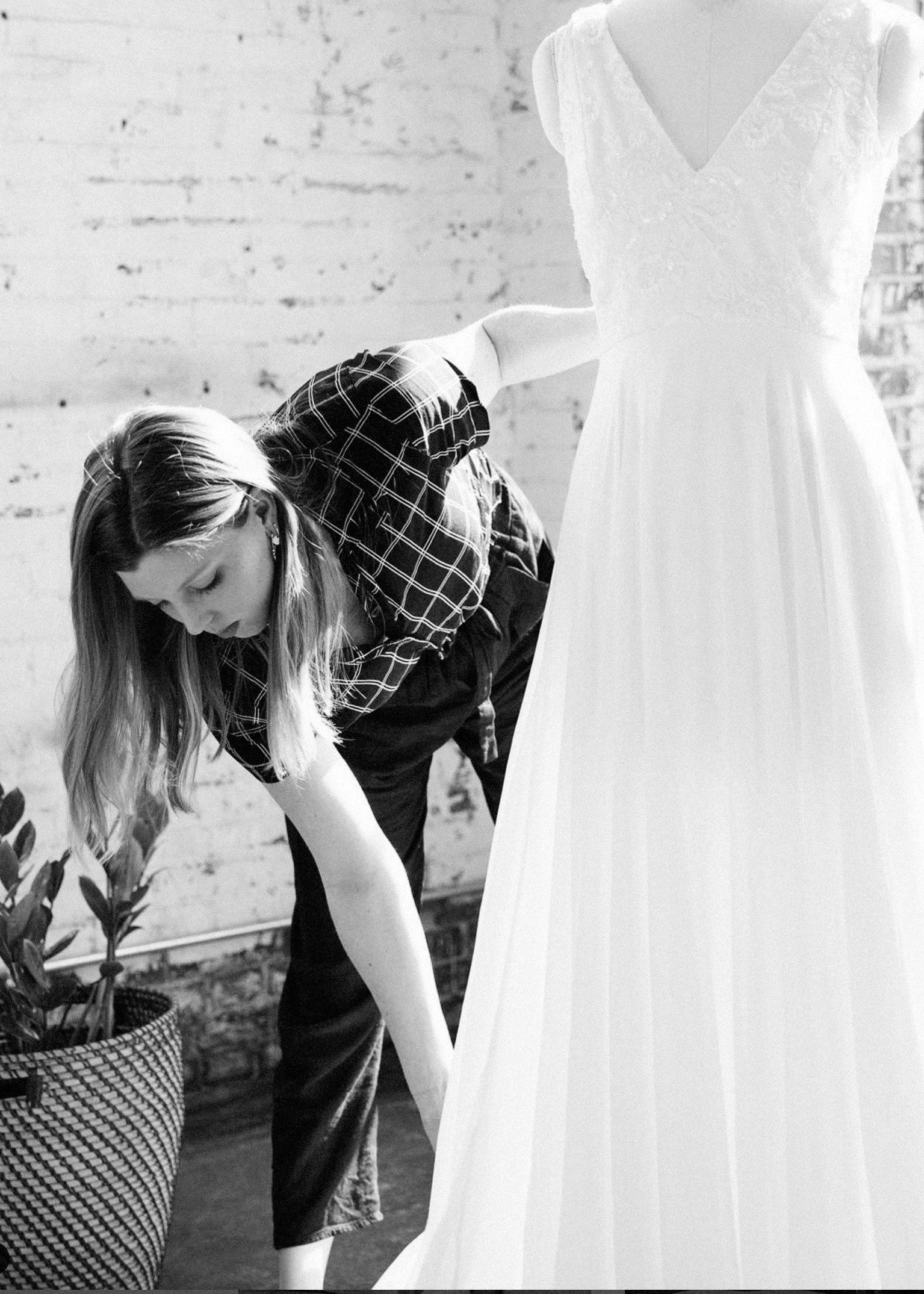 LGBTQ Friendly and Size Inclusive custom wedding gowns and alterations in Kentucky